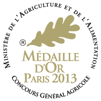Medaille d'or 2013